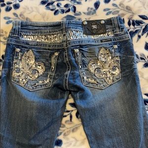 Miss me boot cut jeans size 27